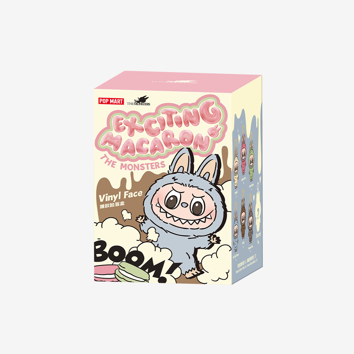 Toffee(Opened Box) - Labubu THE MONSTERS - Exciting Macaron Vinyl Plush