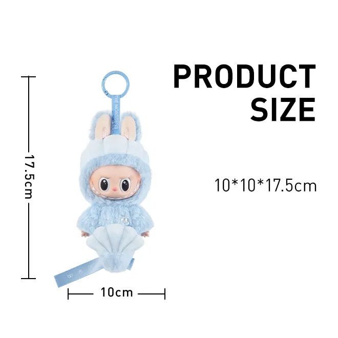 Hide and Seek Labubu The Monsters Singapore Series Pendant