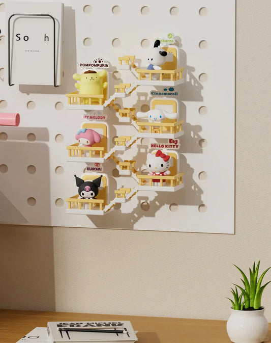 Sanrio Character Climbing Cuties Fridge Magnets