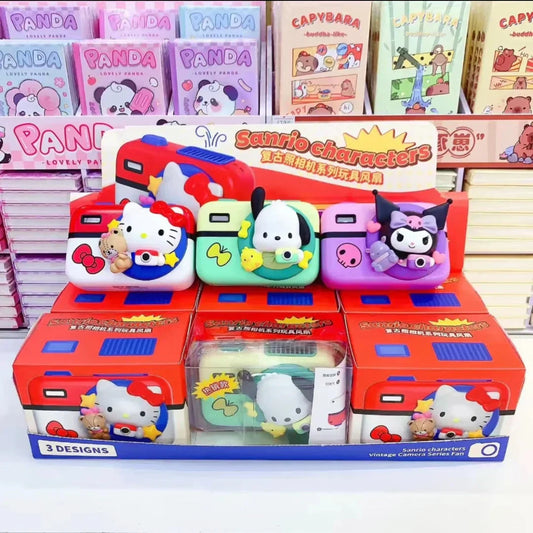 Sanrio Camera-Style Mini Fan Blind Box
