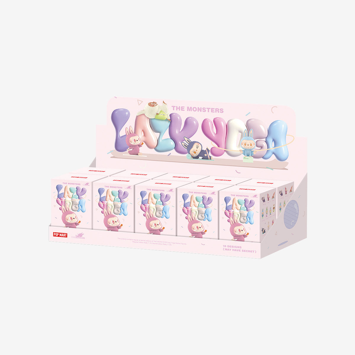 THE MONSTERS Lazy Yoga Figures