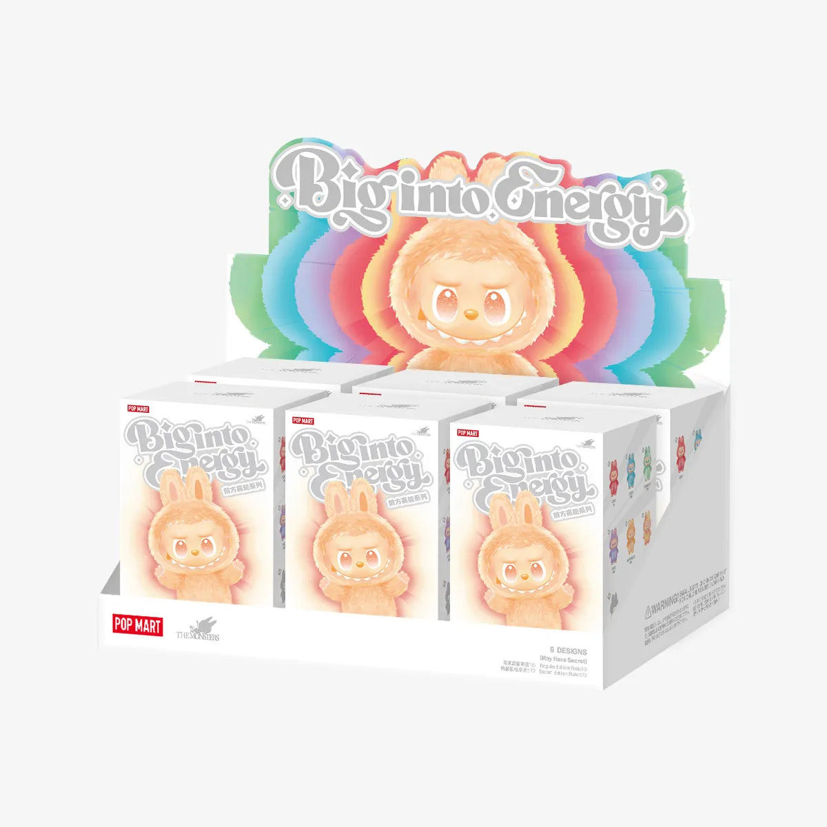 THE MONSTERS Big into Energy Series - Vinyl Plush Pendant Blind Box